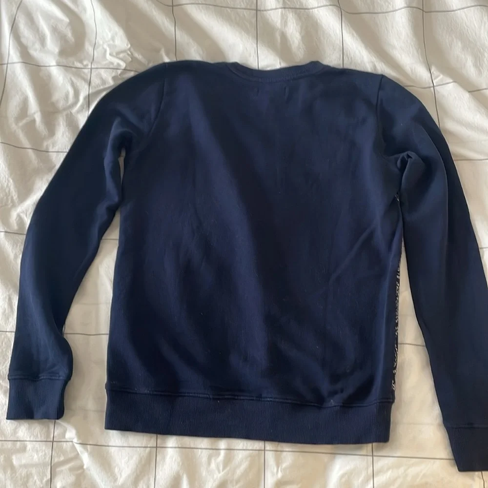 Lucky Brand Distressed Bandana Sweatshirt sz XS